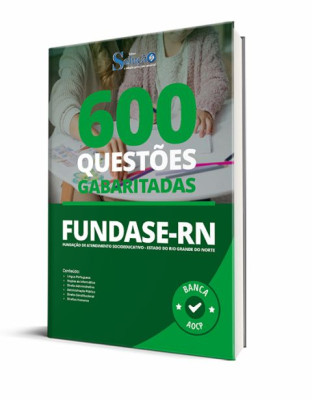 Caderno de Questões FUNDASE-RN - 600 Questões Gabaritadas - Imagem 1