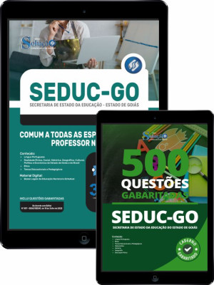 Combo Digital SEDUC-GO - Comum a Todas as Especialidades de Professor Nível III - Imagem 1