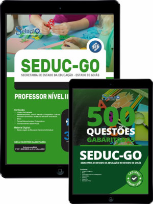 Combo Digital SEDUC-GO - Professor Nível III - Pedagogia - Imagem 1