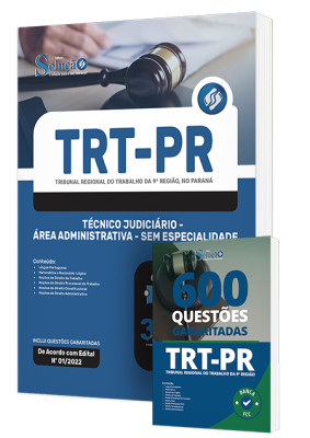 Combo Impresso TRT-PR - Técnico Judiciário - Área Administrativa - Sem Especialidade - Imagem 1