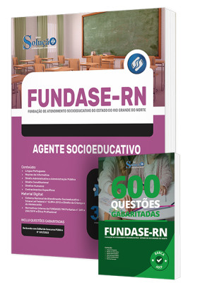 Combo Impresso FUNDASE-RN - Agente Socioeducativo - Imagem 1