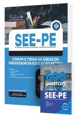 Combo Impresso SEE-PE - Comum a Todas as Áreas de Professor da Educação Básica - Imagem 1