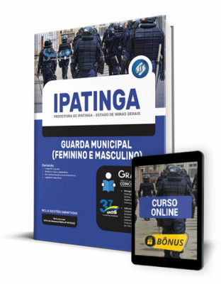 Apostila Prefeitura de Ipatinga - MG - Guarda Municipal (Feminino e Masculino) - Imagem 1