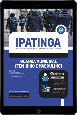 Apostila Prefeitura de Ipatinga - MG em PDF - Guarda Municipal (Feminino e Masculino) - Imagem 1