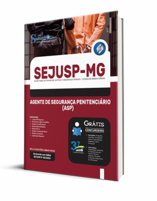 Apostila SEJUSP-MG - Agente de Segurança Penitenciário (ASP) - Imagem 2