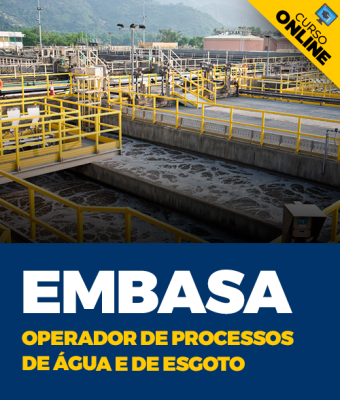 Curso EMBASA - Operador de Processos de Água e de Esgoto - Imagem 1