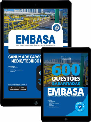 Combo Digital EMBASA - Comum aos Cargos de Ensino Médio/Técnico e Superior - Imagem 1