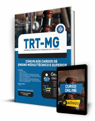 Apostila TRT-MG - Comum aos Cargos de Ensino Médio/Técnico e Superior - Imagem 1