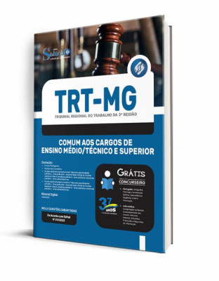 Apostila TRT-MG - Comum aos Cargos de Ensino Médio/Técnico e Superior - Imagem 2