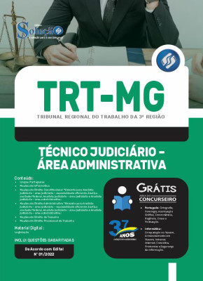 Apostila TRT-MG - Técnico Judiciário – Área Administrativa - Imagem 3