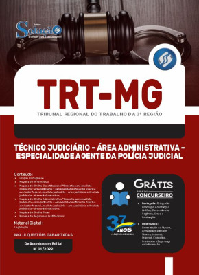 Apostila TRT-MG - Técnico judiciário – Área Administrativa – Especialidade Agente da Polícia Judicial - Imagem 3