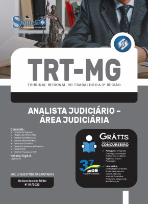 Apostila TRT-MG - Analista Judiciário – Área Judiciária - Imagem 3