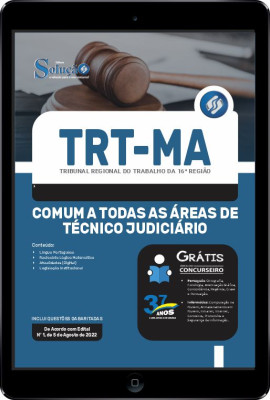 Apostila TRT-MA em PDF - Comum a Todas as Áreas de Técnico Judiciário - Imagem 1