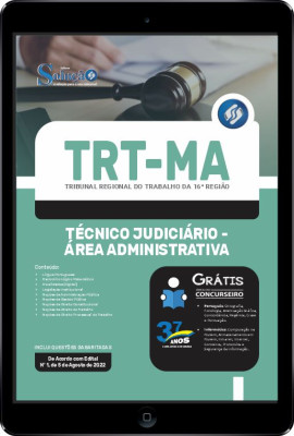 Apostila TRT-MA em PDF - Técnico Judiciário - Área Administrativa - Imagem 1