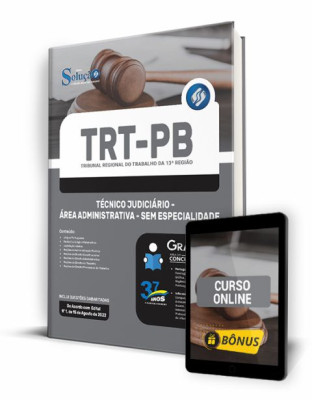 Apostila TRT-PB - Técnico Judiciário - Área Administrativa - Sem Especialidade - Imagem 1