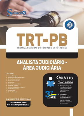 Apostila TRT-PB - Analista Judiciário - Área Judiciária - Imagem 3