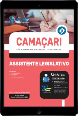 Apostila Câmara de Camaçari - BA em PDF - Assistente Legislativo - Imagem 1