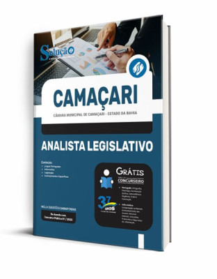 Apostila Câmara de Camaçari - BA - Analista Legislativo - Imagem 2