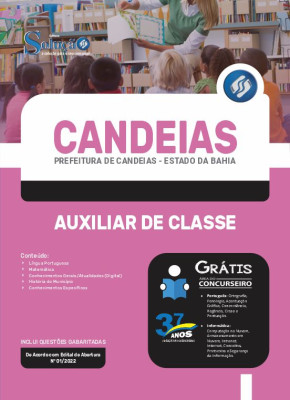 Apostila Prefeitura de Candeias - BA - Auxiliar de Classe - Imagem 3