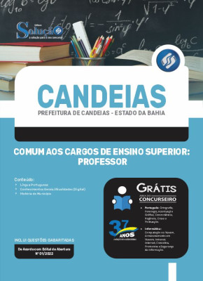 Apostila Prefeitura de Candeias - BA - Comum aos Cargos de Ensino Superior: Professor - Imagem 3