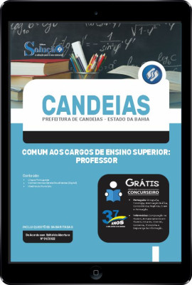 Apostila Prefeitura de Candeias - BA em PDF - Comum aos Cargos de Ensino Superior: Professor - Imagem 1