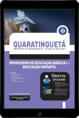 Apostila Prefeitura de Guaratinguetá - SP em PDF - Professor de Educação Básica I - Educação Infantil - Imagem 1