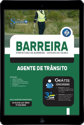 Apostila Prefeitura de Barreira - CE em PDF - Agente de Trânsito - Imagem 1