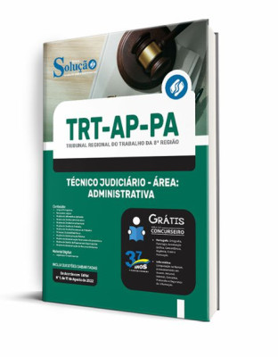 Apostila TRT-AP-PA - Técnico Judiciário - Área: Administrativa - Imagem 2