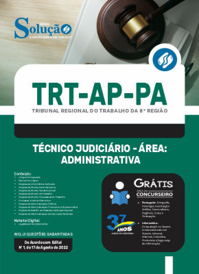 Apostila TRT-AP-PA - Técnico Judiciário - Área: Administrativa - Imagem 3