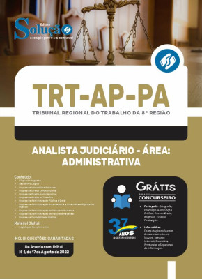 Apostila TRT-AP-PA - Analista Judiciário - Área: Administrativa - Imagem 3