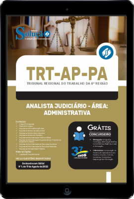 Apostila TRT-AP-PA em PDF - Analista Judiciário - Área: Administrativa - Imagem 1