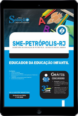 Apostila SME Petrópolis - RJ em PDF - Educador da Educação Infantil - Imagem 1