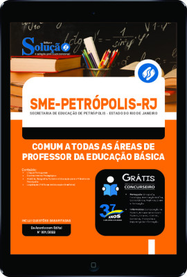 Apostila SME Petrópolis - RJ em PDF - Comum a Todas as Áreas de Professor da Educação Básica - Imagem 1