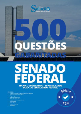 Caderno de Questões Senado Federal - 500 Questões Gabaritadas - Imagem 2