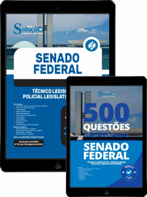 Combo Digital Senado Federal - Técnico Legislativo - Especialidade: Policial Legislativo Federal - Imagem 1