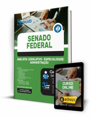 Apostila Senado Federal - Analista  Legislativo - Especialidade: Administração - Imagem 1