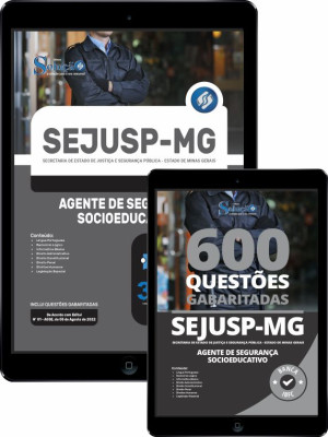 Combo Digital SEJUSP-MG - Agente de Segurança Socioeducativo - Imagem 1