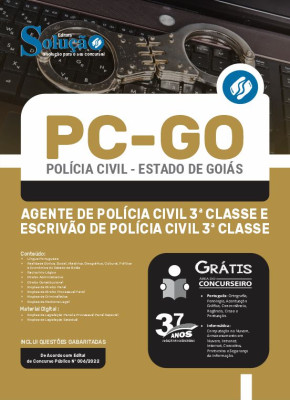 Apostila PC-GO - Agente de Polícia Civil 3ª Classe e Escrivão de Polícia Civil 3ª Classe - Imagem 3