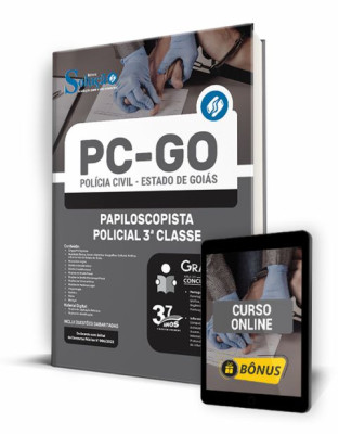 Apostila PC-GO - Papiloscopista Policial 3ª Classe - Imagem 1