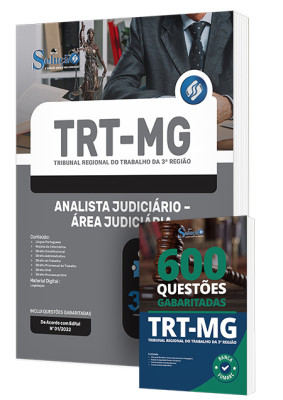 Combo Impresso TRT-MG - Analista Judiciário - Área Judiciária - Imagem 1