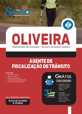 Apostila Prefeitura de Oliveira - MG - Agente de Fiscalização de Trânsito - Imagem 3