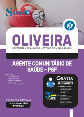 Apostila Prefeitura de Oliveira - MG - Agente Comunitário de Saúde (PSF) - Imagem 3