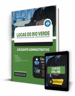 Apostila Prefeitura de Lucas do Rio Verde - MT - Ajudante Administrativo - Imagem 1