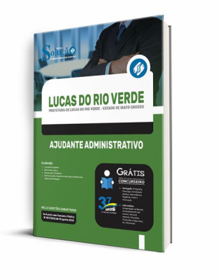 Apostila Prefeitura de Lucas do Rio Verde - MT - Ajudante Administrativo - Imagem 2