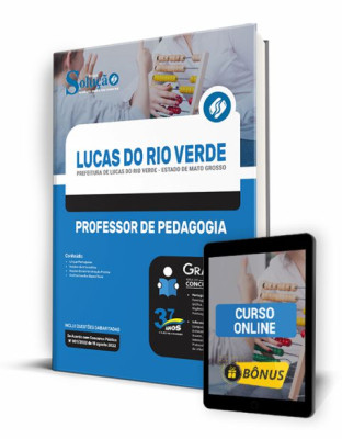 Apostila Prefeitura de Lucas do Rio Verde - MT - Professor de Pedagogia - Imagem 1