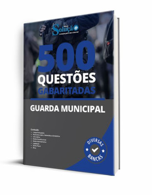 Caderno de Questões Guarda Municipal - 500 Questões Gabaritadas - Imagem 2