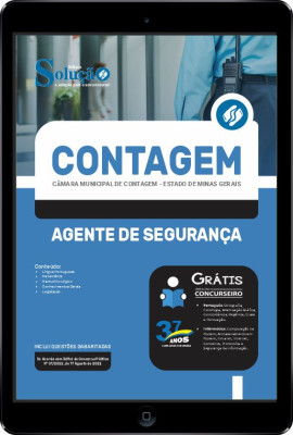 Apostila Câmara de Contagem - MG em PDF - Agente de Segurança - Imagem 1