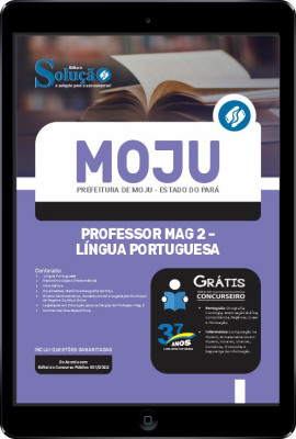 Apostila Prefeitura de Moju - PA em PDF - Professor MAG 2 - Língua Portuguesa - Imagem 1