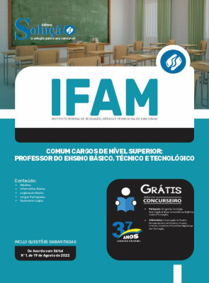 Apostila IFAM - Comum Cargos de Nível Superior: Professor do Ensino Básico, Técnico e Tecnológico - Imagem 3