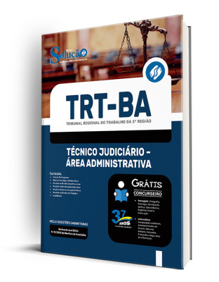 Apostila TRT-BA - Técnico Judiciário - Área Administrativa - Imagem 2